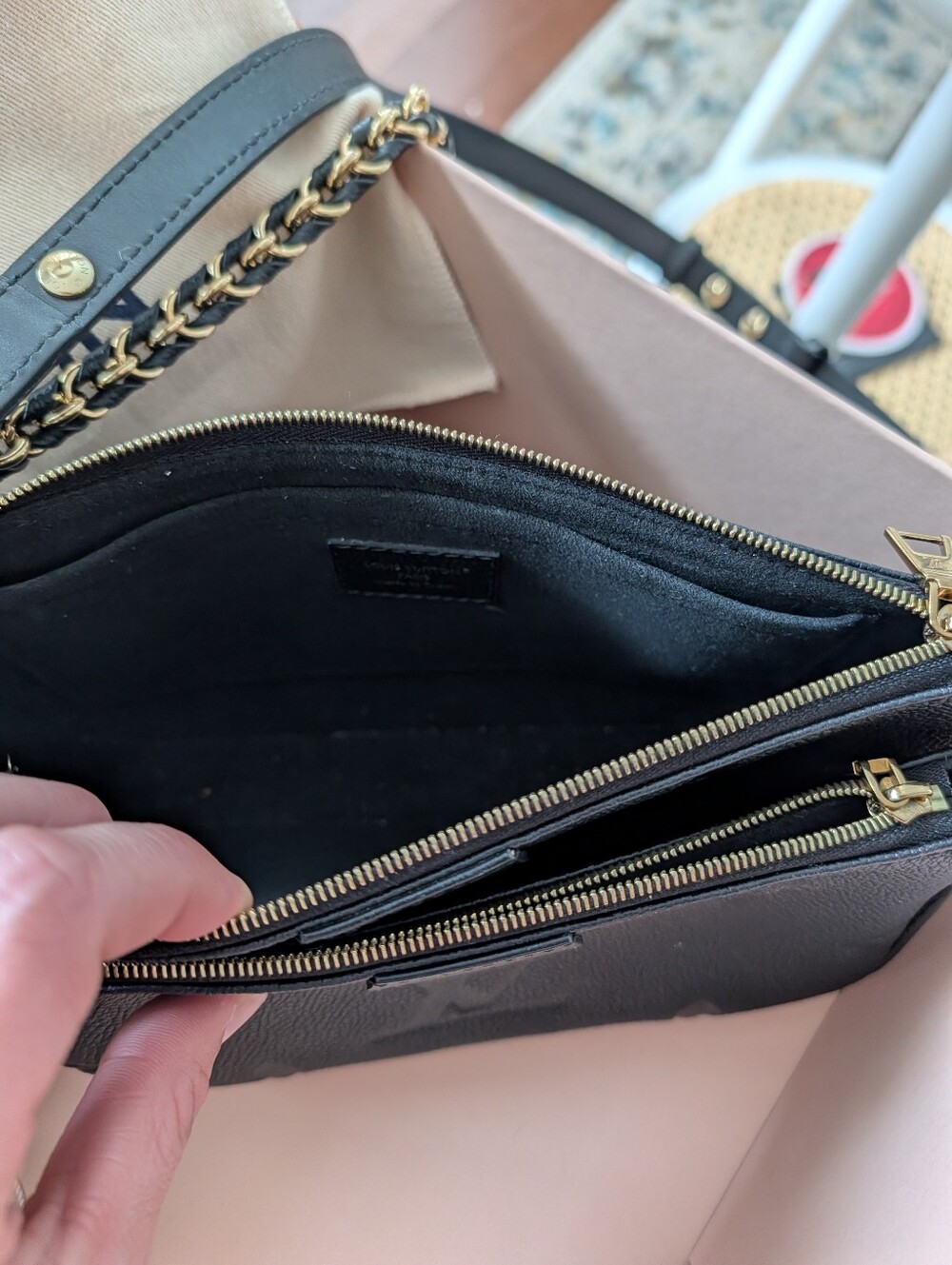 Louis Vuitton Multi Pochette - Black Monogram - Picture 3 of 6